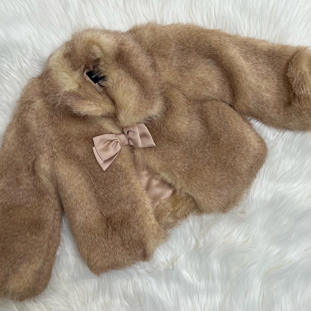 Baby Gap Fur Jacket - 4 years